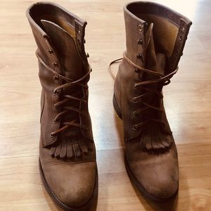 Genuine leather boots
